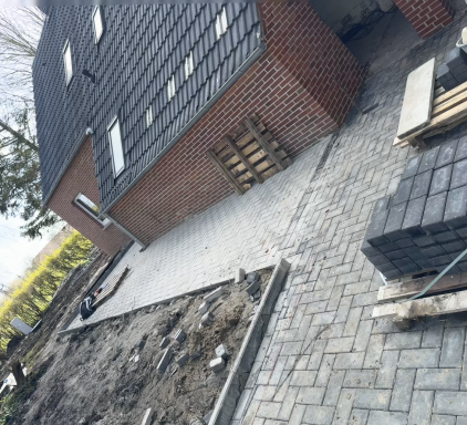 Neuen weg zur Haustür 